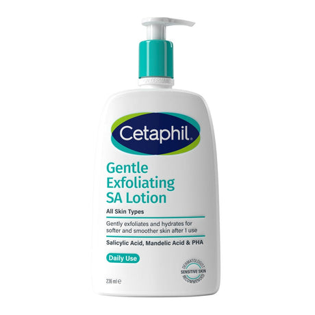 Cetaphil Moisturiser 473ml Cetaphil Gentle Exfoliating SA Lotion