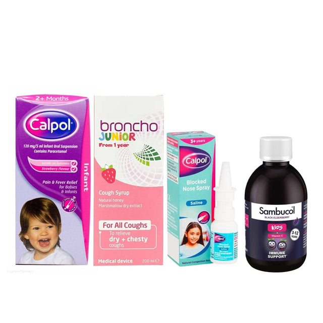 Meaghers Vitamins & Supplements Children's Cold & Flu Bundle