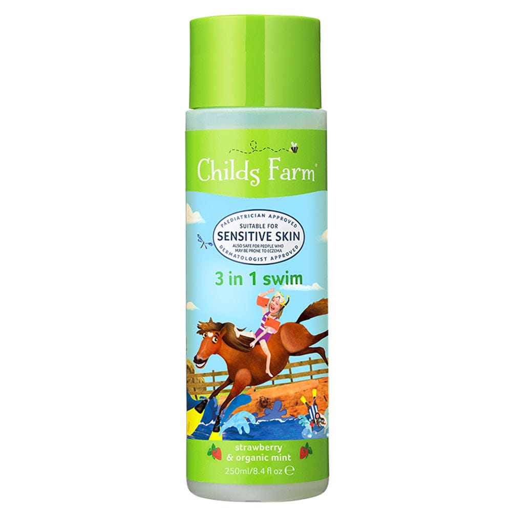 Childs Farm Childrens Wash Childs Farm 3 in 1 Swim, Strawberry & Organic Mint 250ml