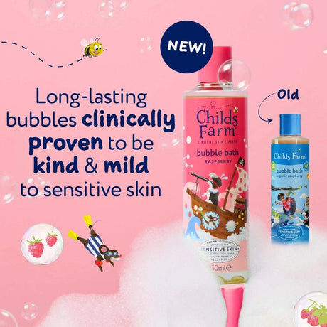 Childs Farm Bath & Shower Gel Childs Farm Bubble Bath Raspberry 250ml