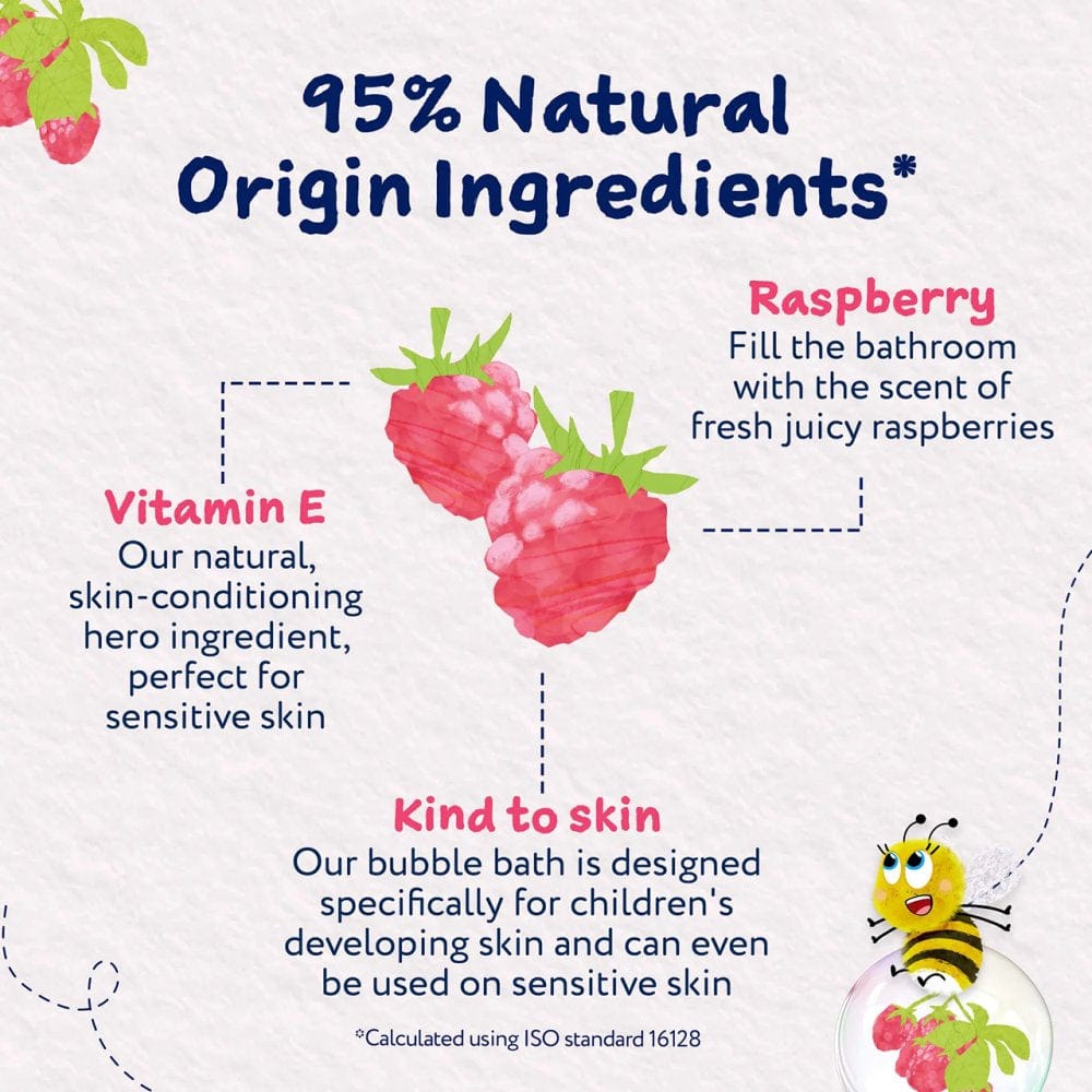 Childs Farm Bath & Shower Gel Childs Farm Bubble Bath Raspberry 250ml