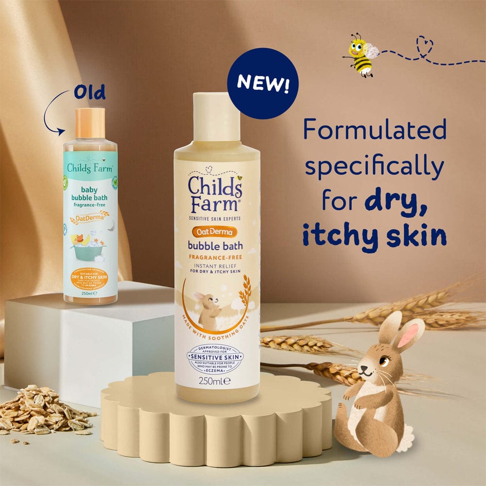 Childs Farm Shampoo Childs Farm Childs Farm OatDerma Bubble Bath 250ml