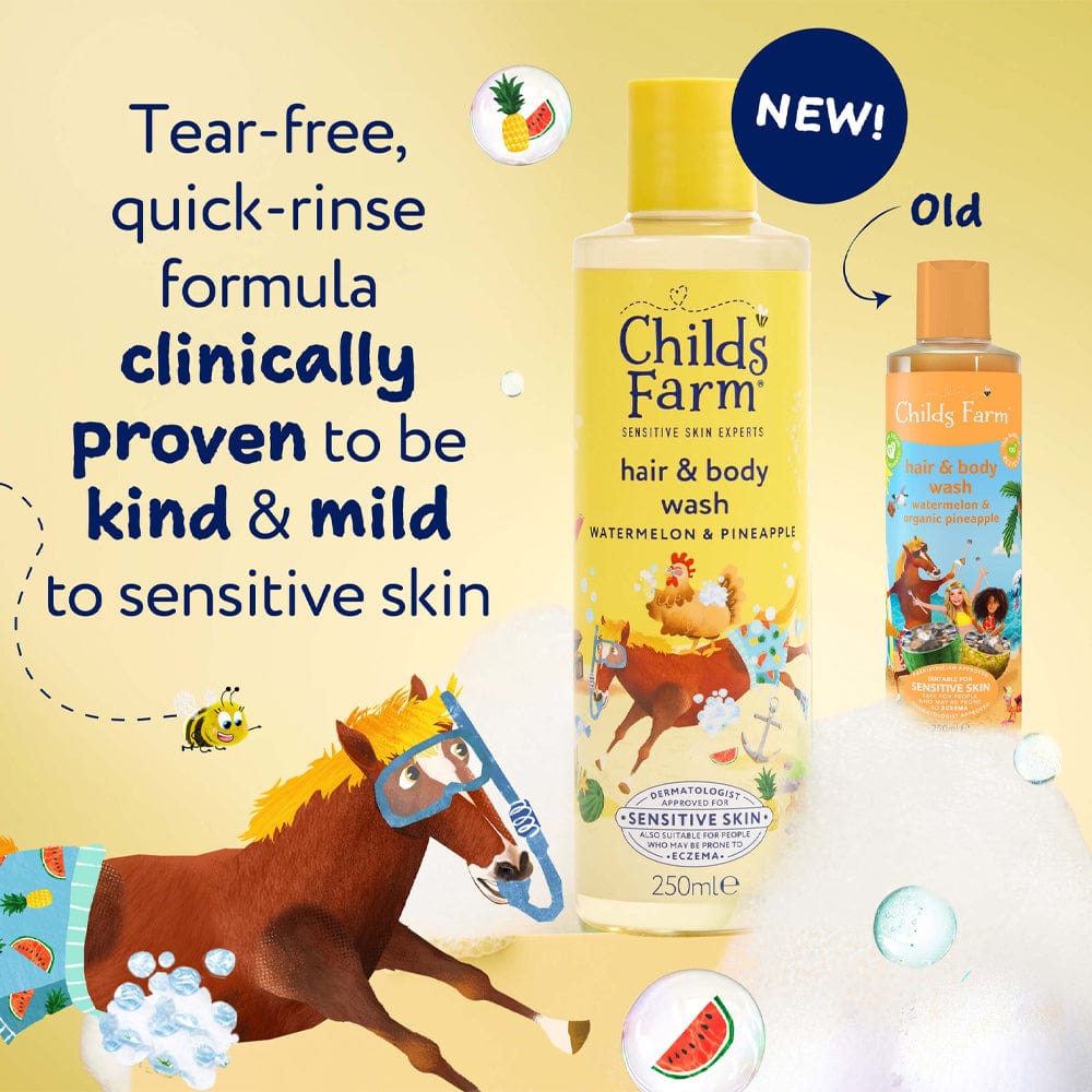 Childs Farm Body Wash Childs Farm Hair & Body Wash Watermelon & Pineapple 250ml