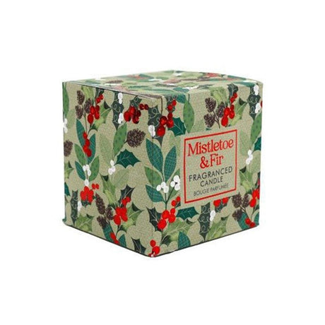Sifcon Candle CHRISTMAS 3-WICK CANDLE RED/WHITE BERRY