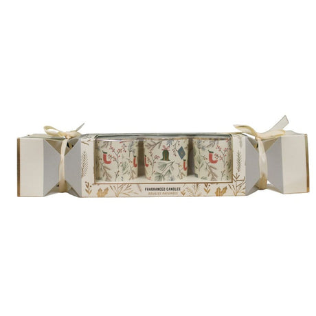 Koopman Candle Set Christmas Cracker Candle Set