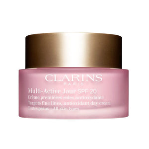 You added <b><u>Clarins Multi-Active Day Cream - SPF20 50ml</u></b> to your cart.