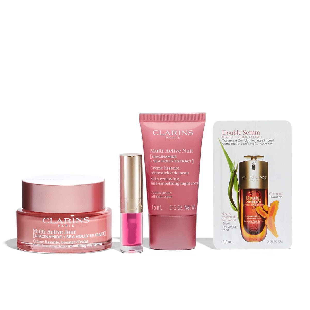 Clarins skincare set Clarins Multi Active Giftset