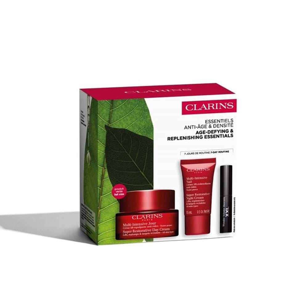 Meaghers Pharmacy Clarins Super Restorative Anti-Ageing Essentials Set