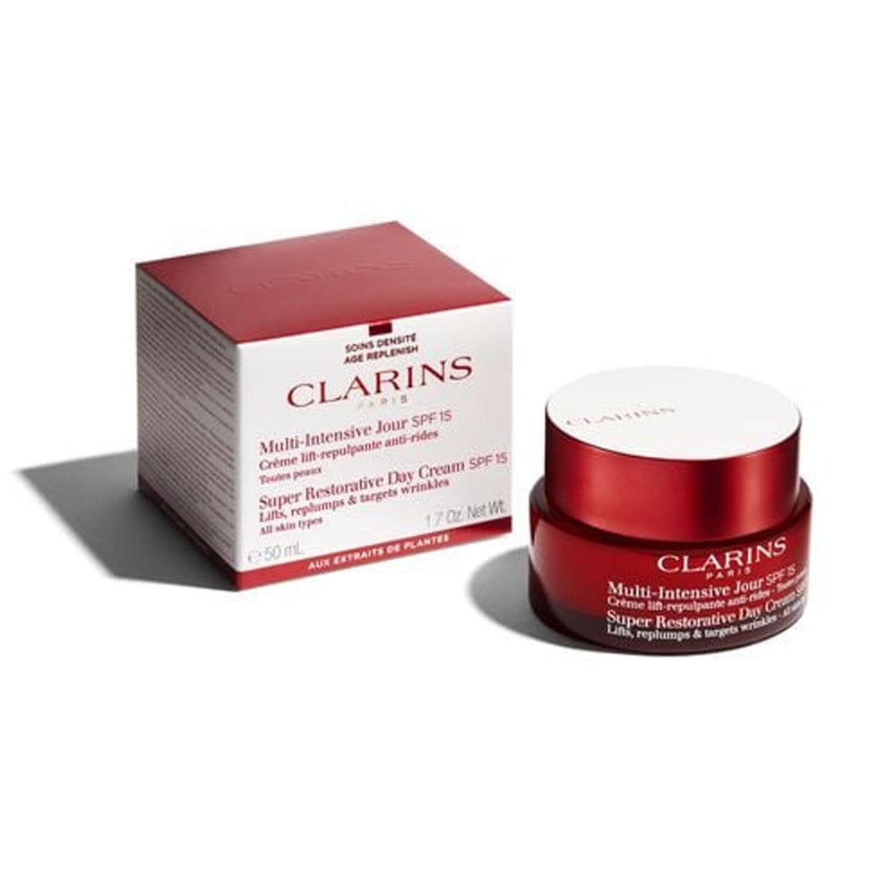 Clarins Moisturiser With Spf Clarins Super Restorative Day Cream SPF15 50ml