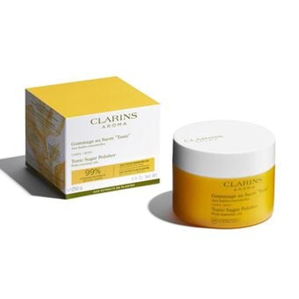 Clarins Body Exfoliator Clarins Tonic Sugar Polisher 250g Meaghers Pharmacy
