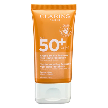 Clarins Sun Protection Clarins Youth-Protecting Face Sunscreen High Protection SPF50+ 50ml