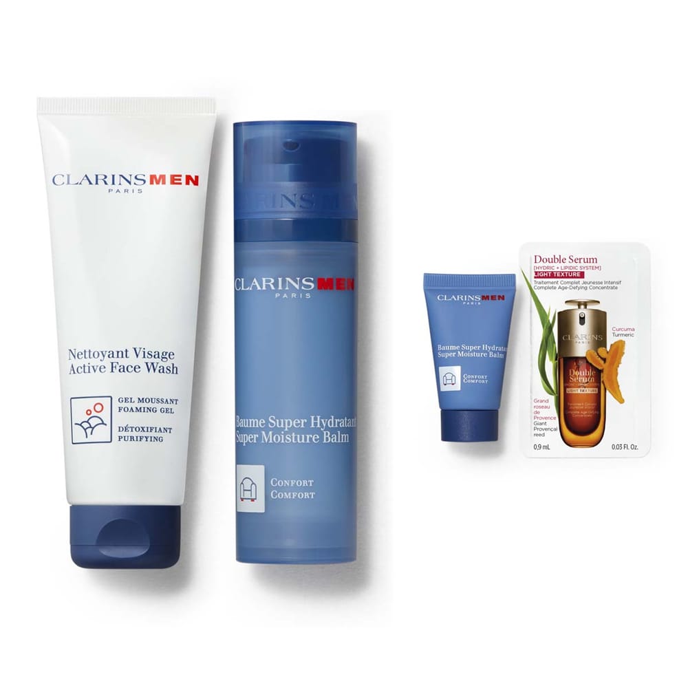 Clarins Skincare set ClarinsMen Hydration Set
