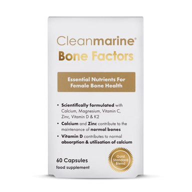 Cleanmarine Vitamins & Supplements Cleanmarine Bone Factors 60 Capsules