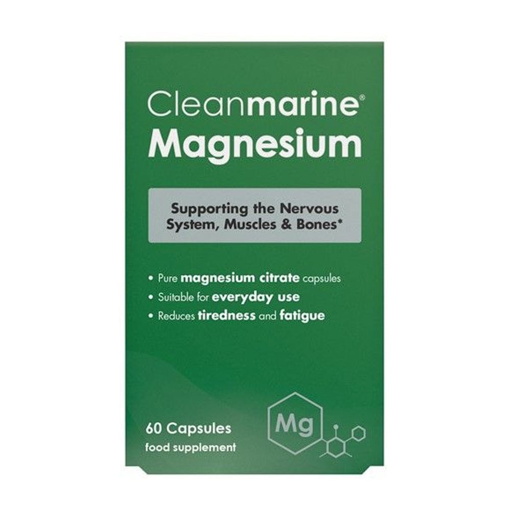 Cleanmarine Vitamins & Supplements Cleanmarine Magnesium 60 Capsules