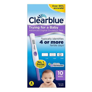 Clearblue Ovulation Test 10 Tests Clearblue Advanced Digital Ovulation Tests