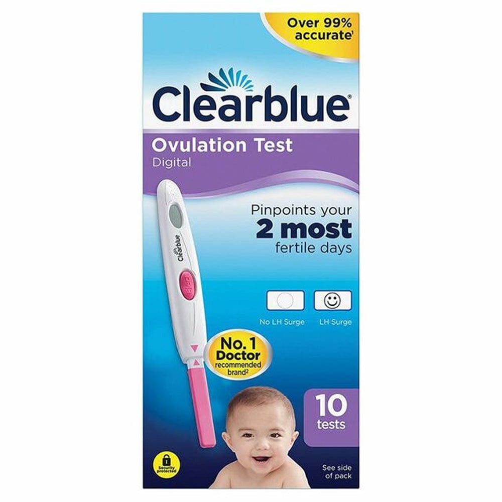 Clearblue Ovulation Test Clearblue Digital Ovulation Test Kit 10 Tests