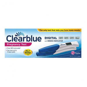 You added <b><u>Clearblue Pregnancy Ci Digital Stick Double</u></b> to your cart.