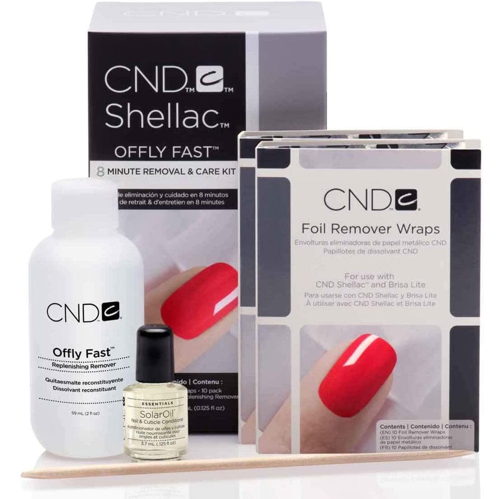 【CND Offly Fast & Shellac ネイルキット】 CND Offly Fast Removal & Care Kit – Meaghers Pharmacy