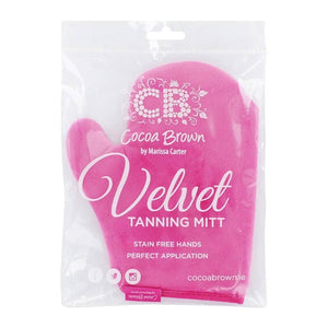 You added <b><u>Cocoa Brown Velvet Thumb Tanning Mitt</u></b> to your cart.