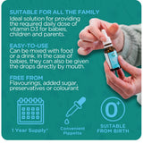 Colief Vitamins & Supplements Colief Vitamin D3 Drops 20ml