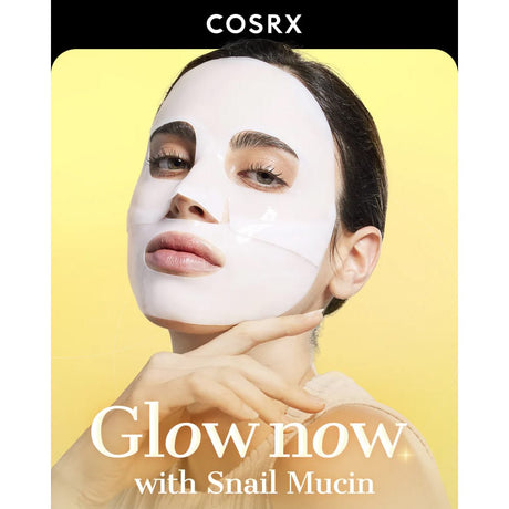 COSRX Face Mask COSRX Advanced Snail Mucin Glass Glow Hydrogel Mask - 3 Sheets