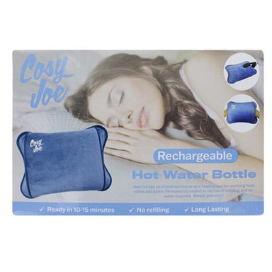 Cosy Joe Hot Water Bottle Blue Cosy Joe Electric Hot Water Bottle