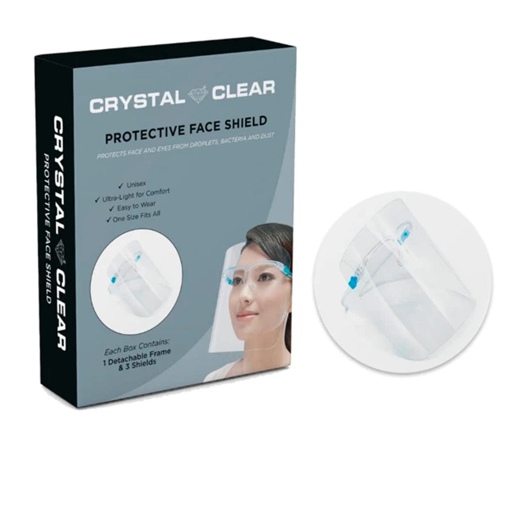 Crystal Clear Face Shield Crystal Clear Protective Face Shield