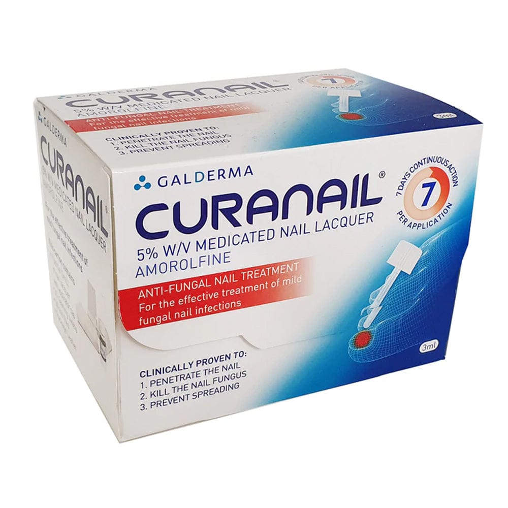Meaghers Pharmacy Fungal Nail Treatment Curanail 5% Medicated Nail Lacquer 2.5ml