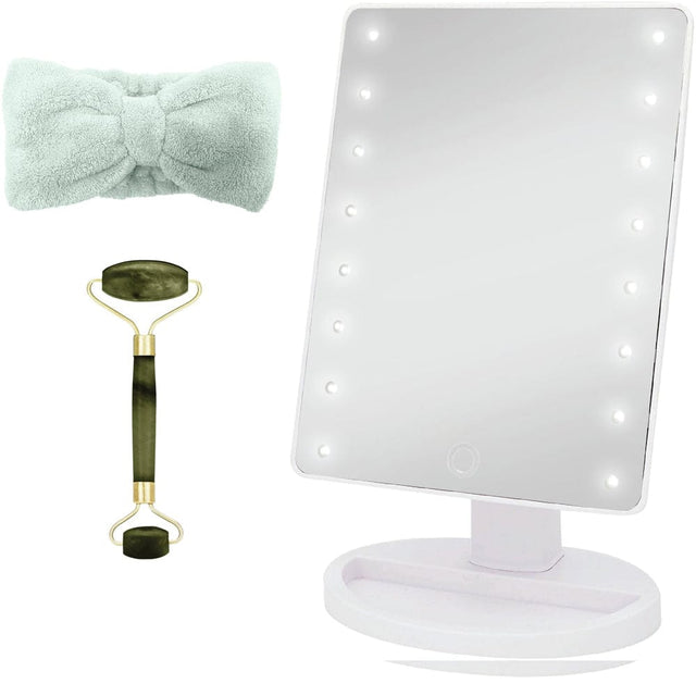 Danielle Creations mirror Danielle LED Mirror Headband & Jade Roller