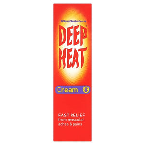 You added <b><u>Deep Heat Pain Relief Cream</u></b> to your cart.