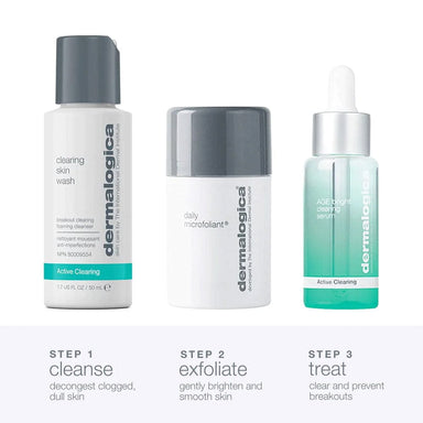 Dermalogica Skincare Set Dermalogica Clear & Brighten Skin kit