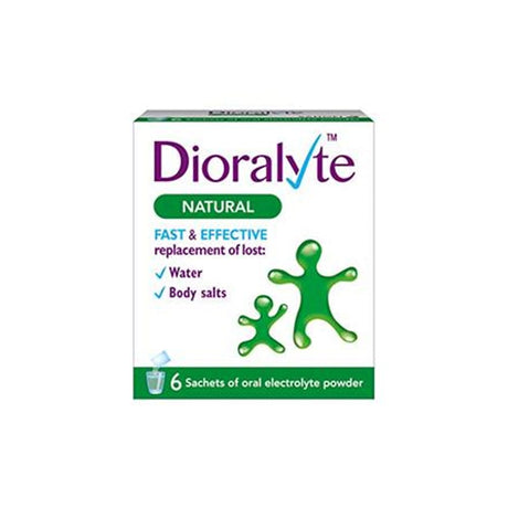 Dioralyte Rehydration Salts Natural 6 Sachets Dioralyte Rebalance Sachets