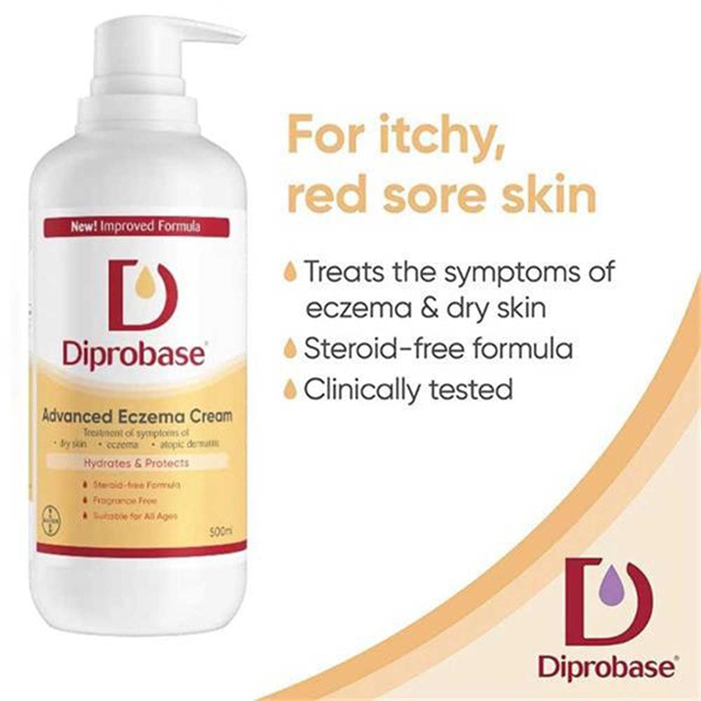Diprobase Advanced Eczema Cream 500ml | Meaghers Pharmacy