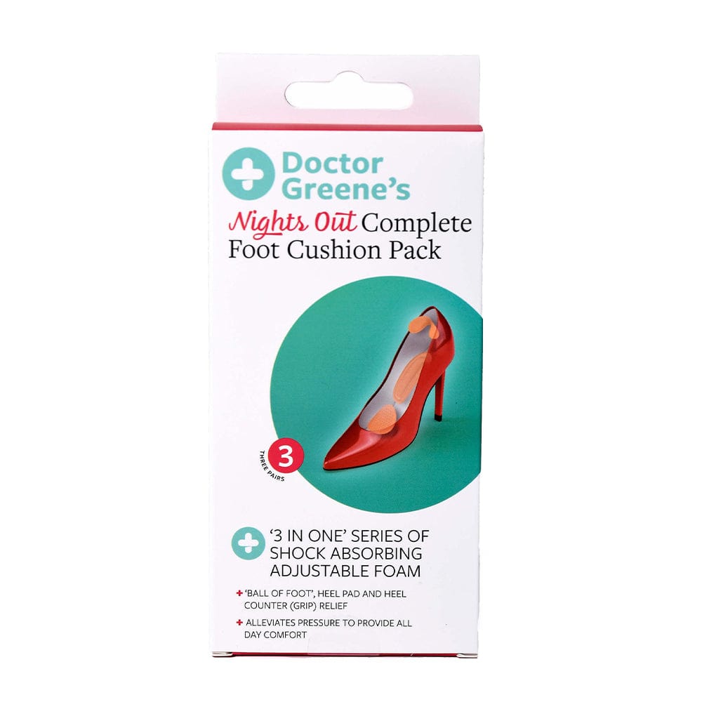 Doctor Greene's Foot Cushion Doctor Greene's Nights Out Complete Foot Cushion Pack
