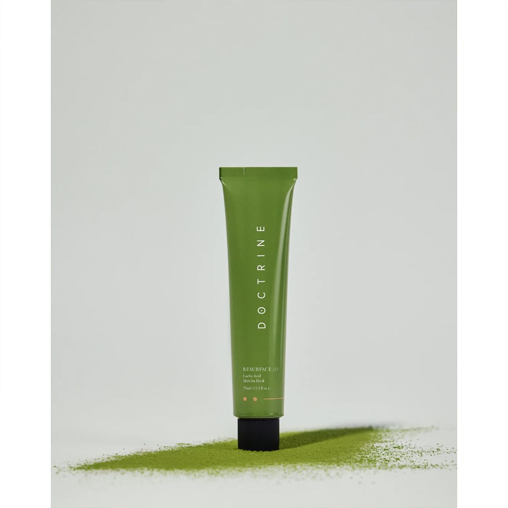Doctrine Face Mask Doctrine Resurface Lactic Acid Matcha Mask 75ml
