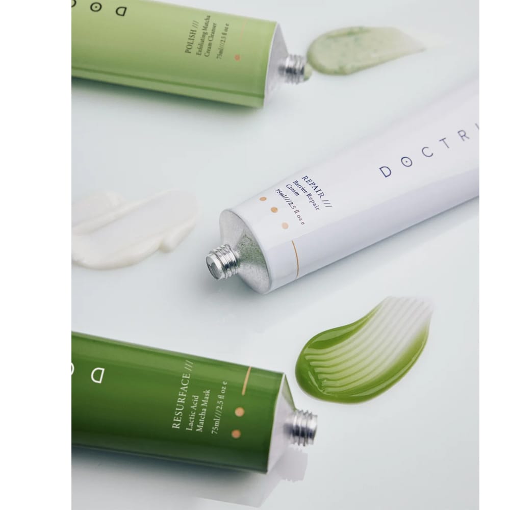 Doctrine Skincare Set Doctrine Three-Step Matcha Power Peel