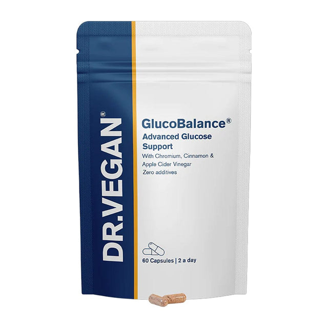 DR.VEGAN Vitamins & Supplements DR.VEGAN GlucoBalance 60 Capsules