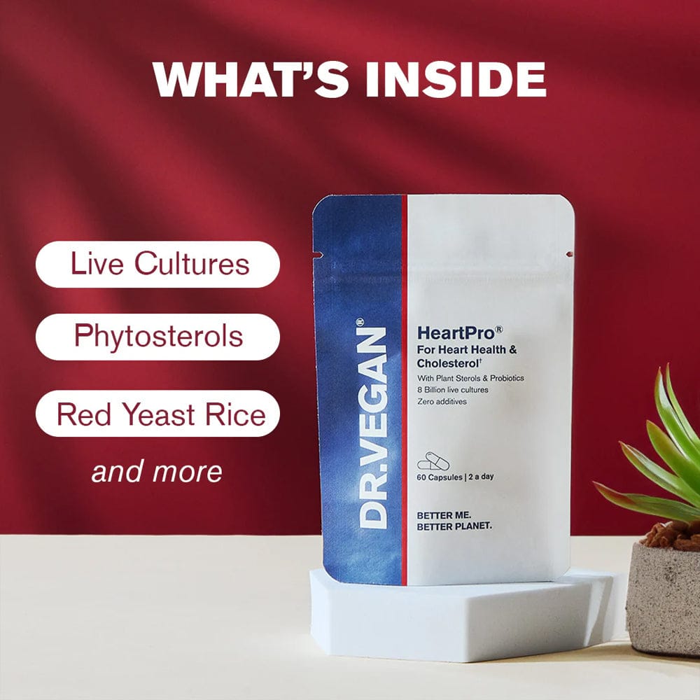 DR.VEGAN Vitamins & Supplements DR.VEGAN HeartPro Advanced Plant Sterol 60 Capsules