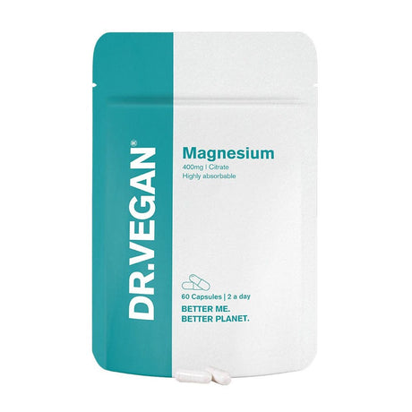 DR.VEGAN Vitamins & Supplements DR.VEGAN Magnesium 400mg 60 Capsules