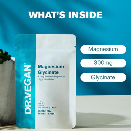 DR.VEGAN DR.VEGAN Magnesium Glycinate 60 Capsules