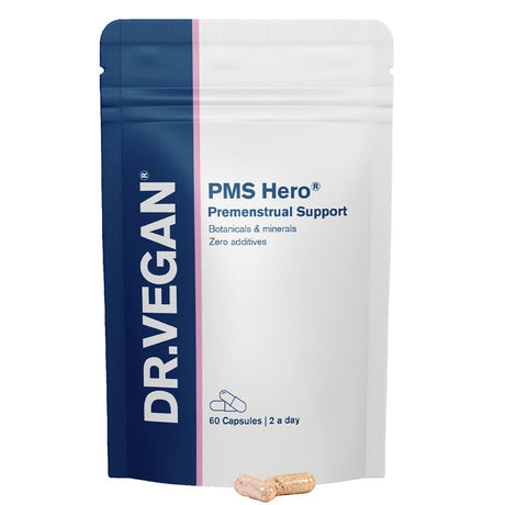 DR.VEGAN Vitamins & Supplements DR.VEGAN PMS Hero 60 Capsules