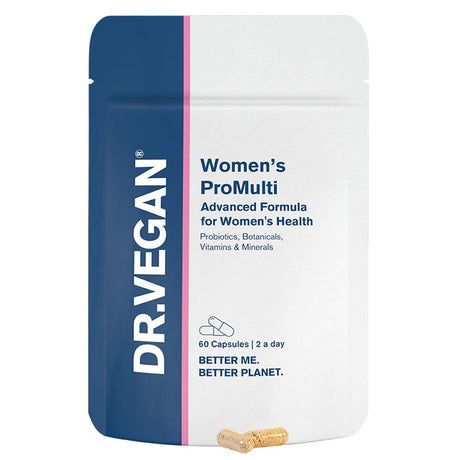 DR.VEGAN Vitamins & Supplements Dr.VEGAN Women's ProMulti 60 Capsules