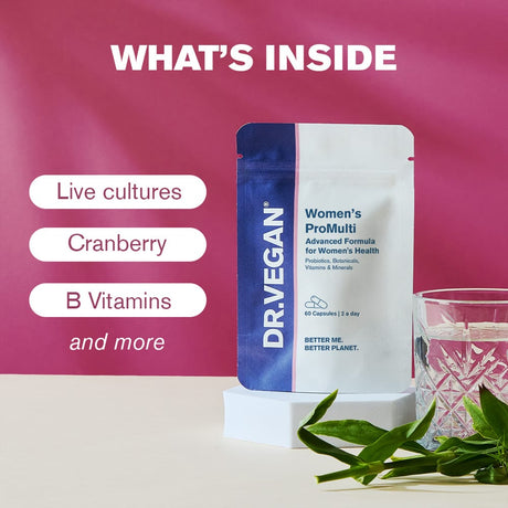 DR.VEGAN Vitamins & Supplements Dr.VEGAN Women's ProMulti 60 Capsules