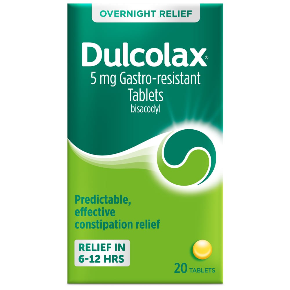 Dulcolax Constipation Relief Dulcolax 5mg Gastro-Resistant Tablets 20 Pack