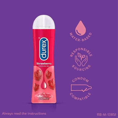 Meaghers Lubricant Durex Play Sweet Strawberry Lubricant 100ml