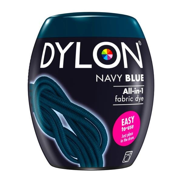 Dylon Fabric Dye Navy Blue 08 Dylon All-In-One Fabric Dye Pods