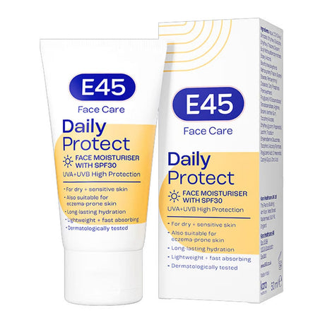 E45 Moisturiser With SPF E45 Daily Protect Moisturiser SPF30 50ml