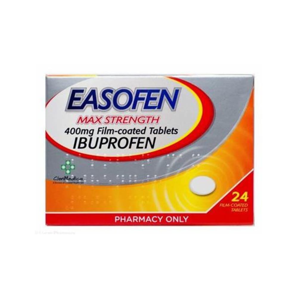 Easofen Pain Relief Easofen Max Strength 400mg 24 Tablets