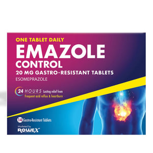 You added <b><u>Emazole Control 20mg Gastro Resistant Tablets 14's</u></b> to your cart.