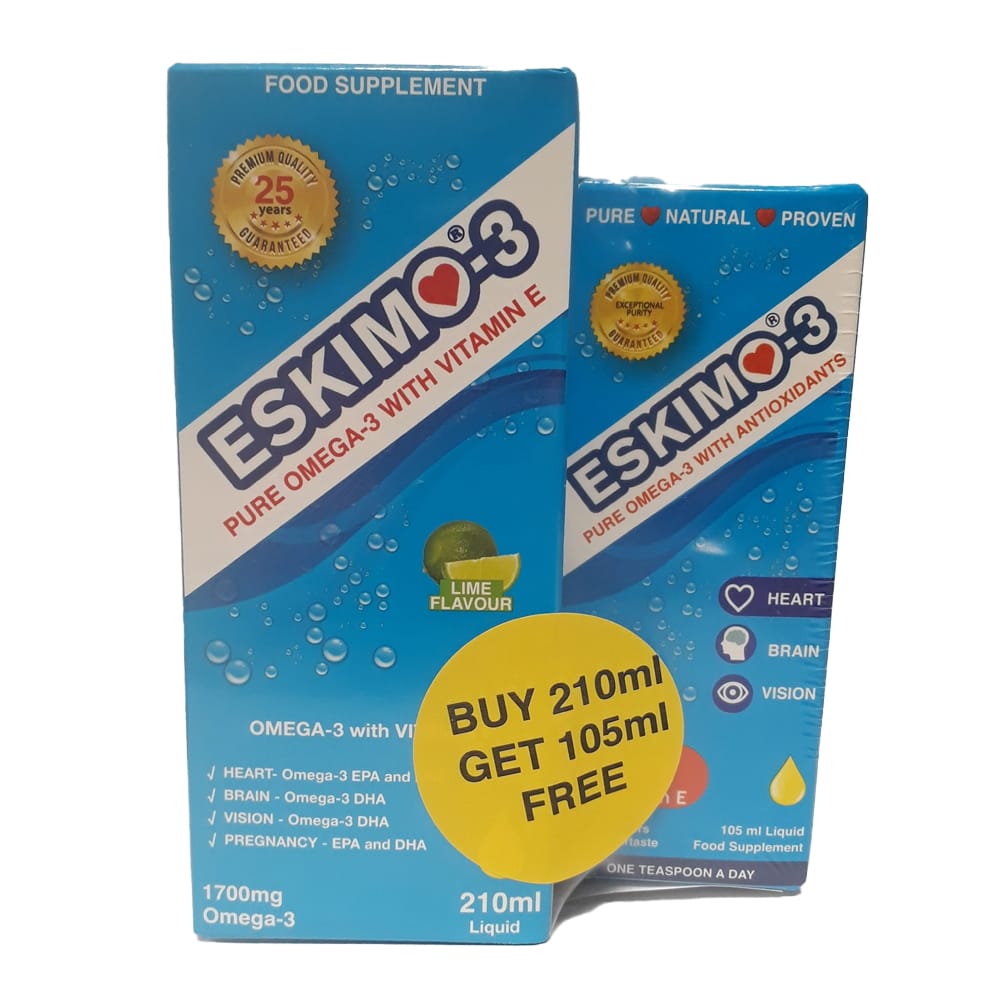 Eskimo-3 Vitamins & Supplements Eskimo-3 Omega-3 Multipack